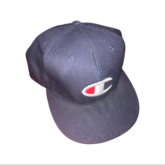 Champion SnapBack Flat Brim Hat - Picture 1 of 3